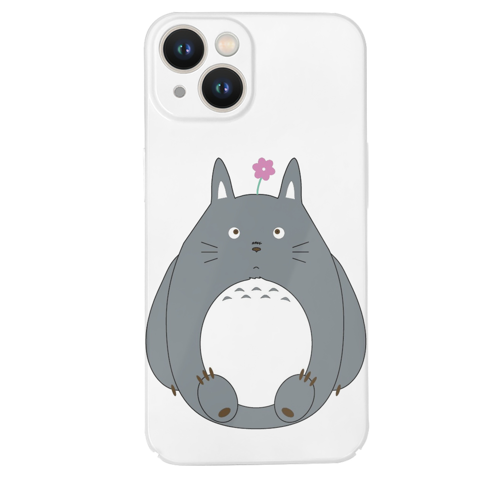 （画像用） となりのトトロ 草壁メイ 草壁サツキ My Neighbor Totoro Satsuki Kusakabe Mei Kusakabe 【iPhone 14シリーズ対応】ハードケース